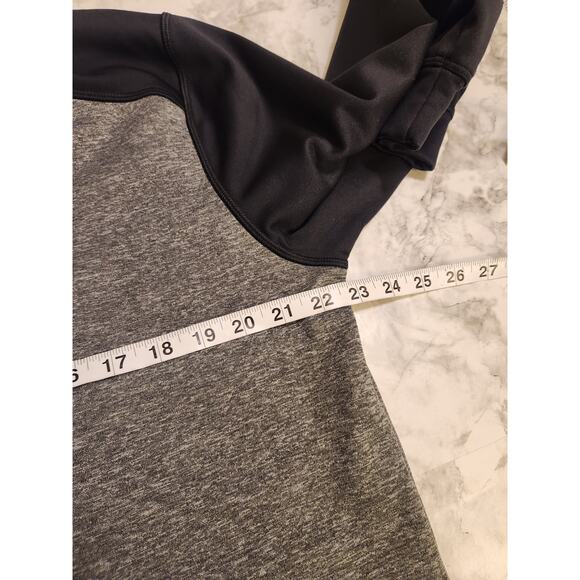 Champion Performance Mens Gray Black Half Zip Long Sleeve Sweatshirt Size Large - Picture 4 of 5